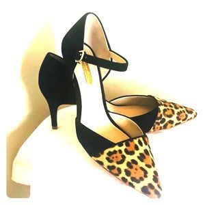 Louise et Cie leopard pumps